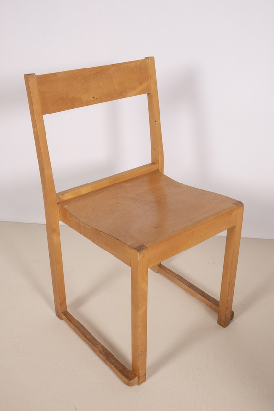 Image 1 of 4X Sven Markelius Orchestra Chair, 1930S Sweden