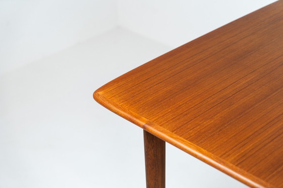 Image 1 of Large Extendable Dining Table By Rastad & Relling For Gustav Bahus (Norway, 1950S). 