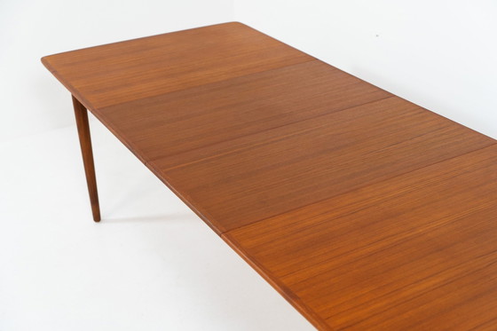 Image 1 of Large Extendable Dining Table By Rastad & Relling For Gustav Bahus (Norway, 1950S). 