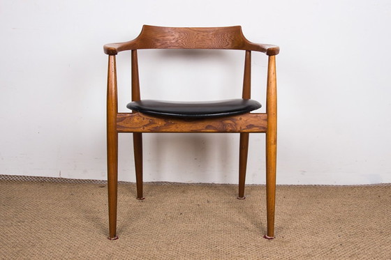 Image 1 of Danish Elm and Skai Office Chair