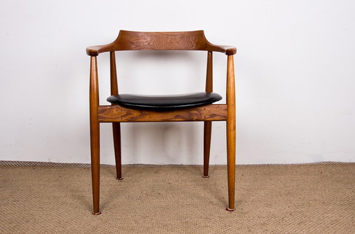 Danish Elm and Skai Office Chair