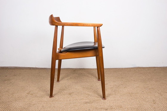 Image 1 of Danish Elm and Skai Office Chair