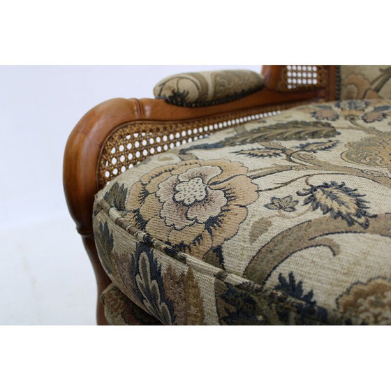 Image 1 of Pair of vintage rattan armchairs, Italy 1960s