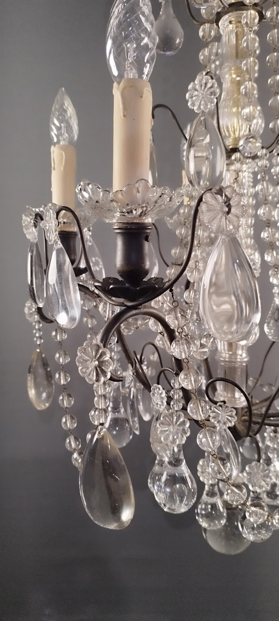 Image 1 of Classic French Crystal Chandelier