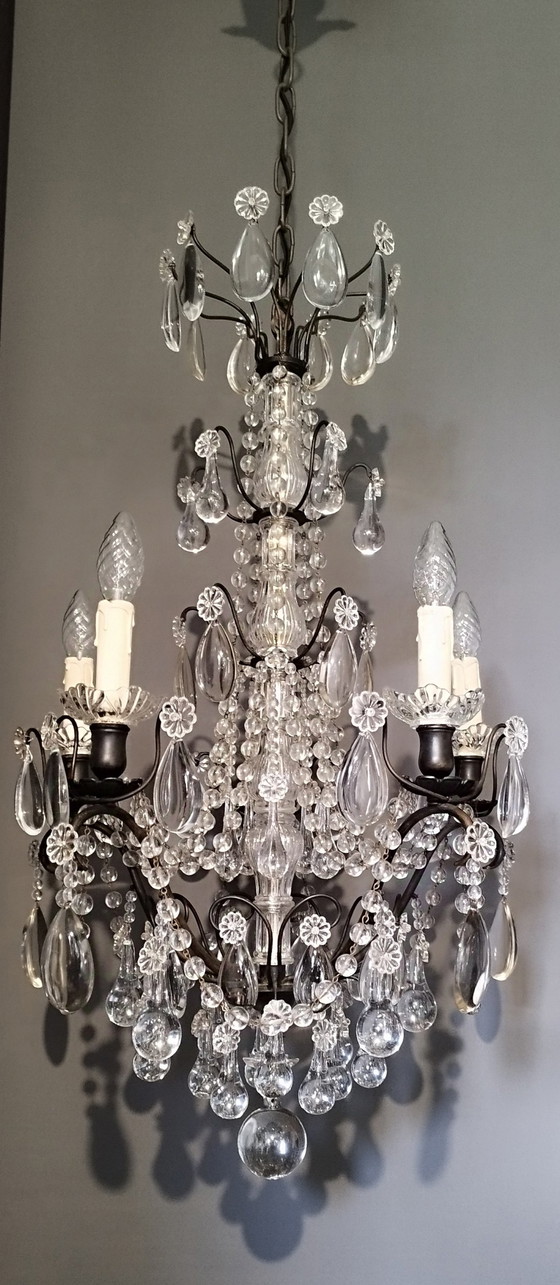 Image 1 of Classic French Crystal Chandelier