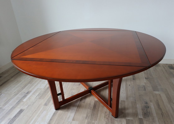 Image 1 of Schuitema Decoforma dining table, round, oval or square cherry