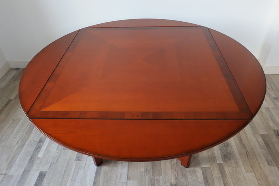 Image 1 of Schuitema Decoforma dining table, round, oval or square cherry