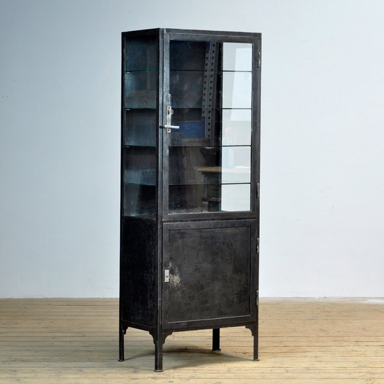 Image 1 of Polished Medical Cabinet, 1930S