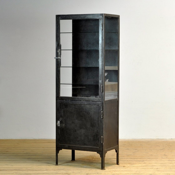 Image 1 of Polished Medical Cabinet, 1930S