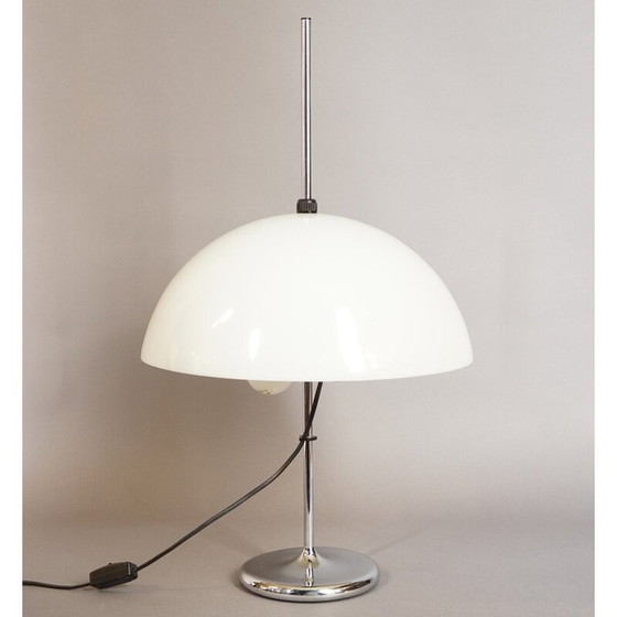 Image 1 of Vintage white Tulip lamp in metal and Abs plastic, Germany 1970