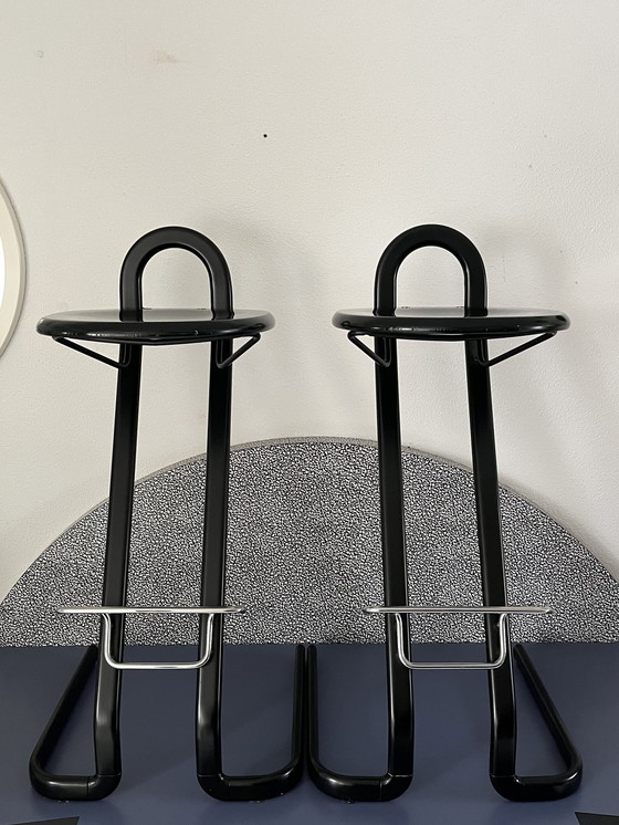 Image 1 of 2 Postmodern Bar Stools, Theme Italy