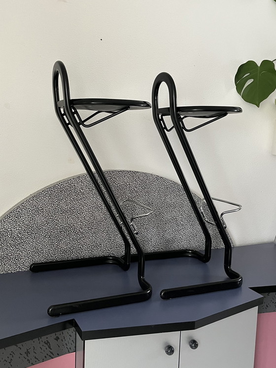 Image 1 of 2 Postmodern Bar Stools, Theme Italy