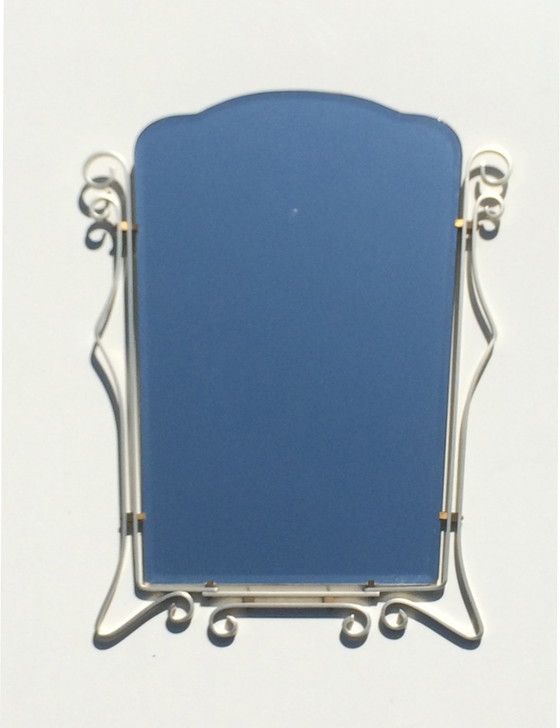 Image 1 of Miroir de style néoclassique des années 50 76 x 58.5 * Hollywood Regency * Miroir Vintage