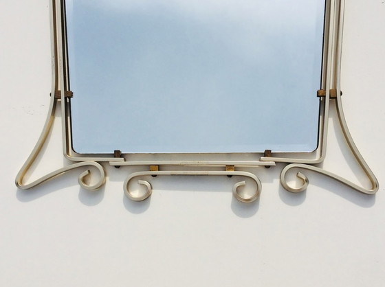 Image 1 of 50s Neoclassical Style Mirror 76 x 58.5 * Hollywood Regency * Vintage Mirror