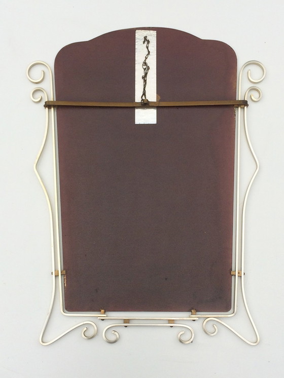Image 1 of Miroir de style néoclassique des années 50 76 x 58.5 * Hollywood Regency * Miroir Vintage