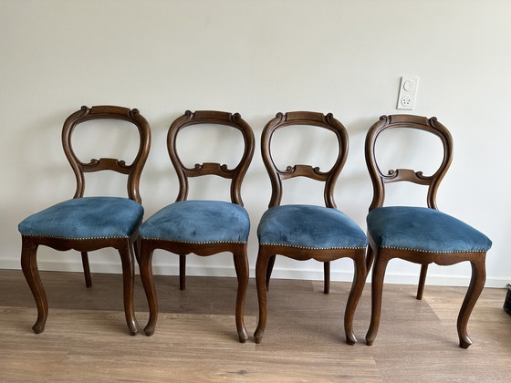 Antique upholstered chairs sale