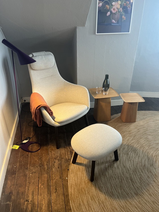 Image 1 of Vitra Chaise longue + ottoman HAL