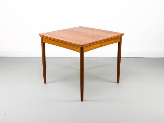 Image 1 of Teak Extendable Dining Table by Hundevad & Co., 1960s