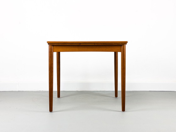 Image 1 of Teak Extendable Dining Table by Hundevad & Co., 1960s