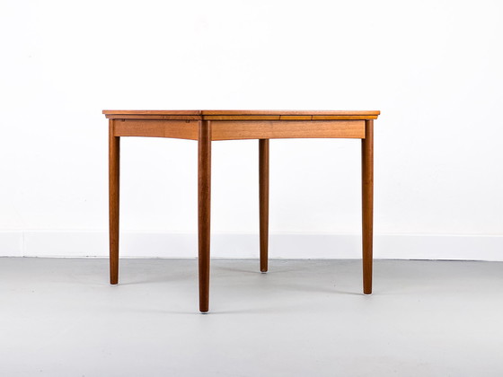 Image 1 of Teak Extendable Dining Table by Hundevad & Co., 1960s