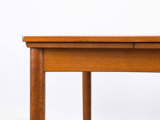 Image 1 of Teak Extendable Dining Table by Hundevad & Co., 1960s