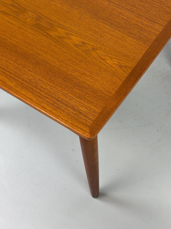 Image 1 of Teak Extendable Dining Table by Hundevad & Co., 1960s