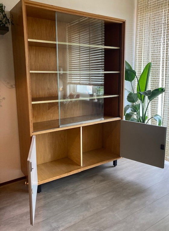 Image 1 of Vintage mid-century display cabinet