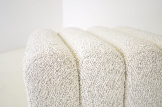 Image 1 of Silla giratoria Eichholtz + taburete + cojín