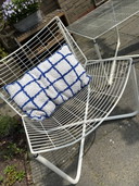 Niels Gammelgaard Chaise en fil de fer vintage