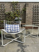 Niels Gammelgaard Chaise en fil de fer vintage