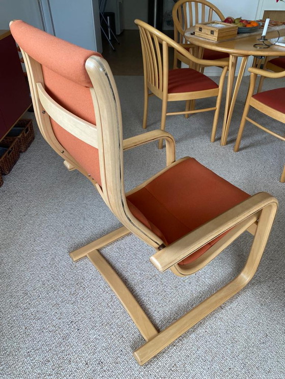 Image 1 of 2x Yngve Ekstrom Lamello armchair