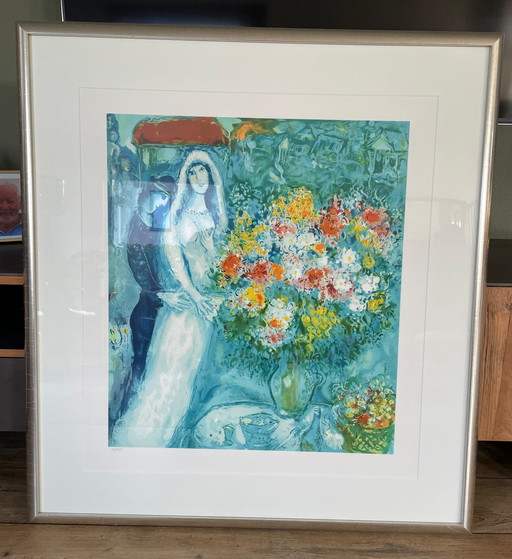 Chagall - Bouquet de mariée