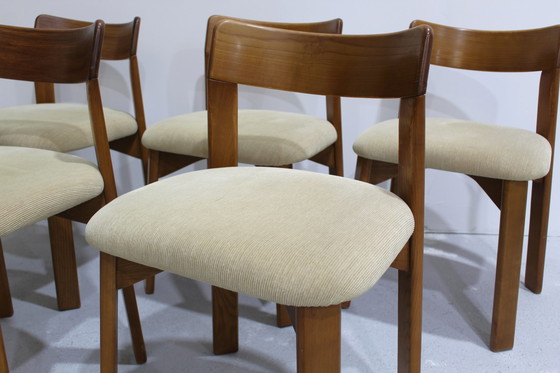 Image 1 of 5x Vintage dining room chairs - 1970s