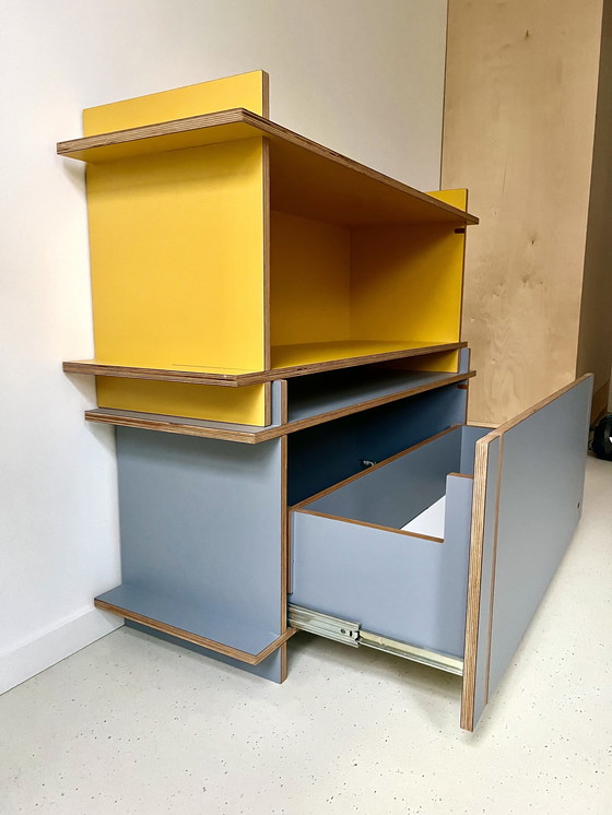 Image 1 of KiloWatt chest of drawers and open cupboard