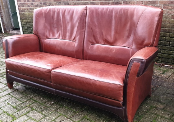 Image 1 of Schuitema Jugendstil sofa with armchairs