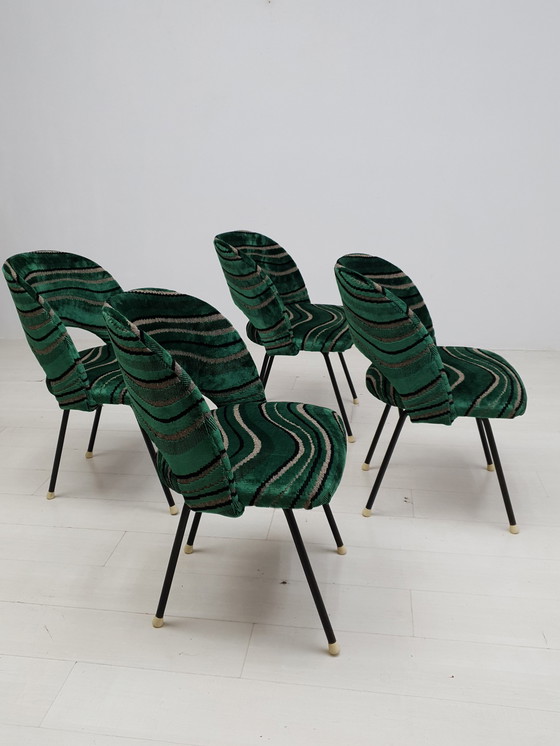 Image 1 of 4x Mid Century dining room chairs