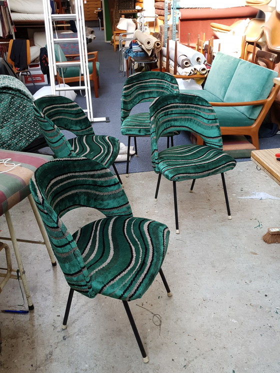 Image 1 of 4x Mid Century dining room chairs