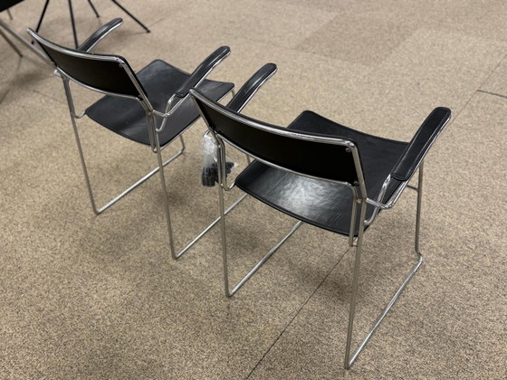 Image 1 of 2x sedie Arrben Italye in pelle di sella