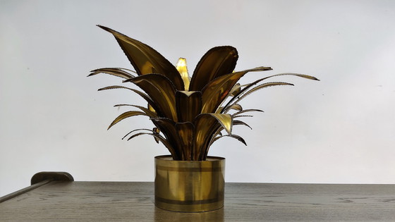 Image 1 of Maison jansen flower table lamp, 1970s