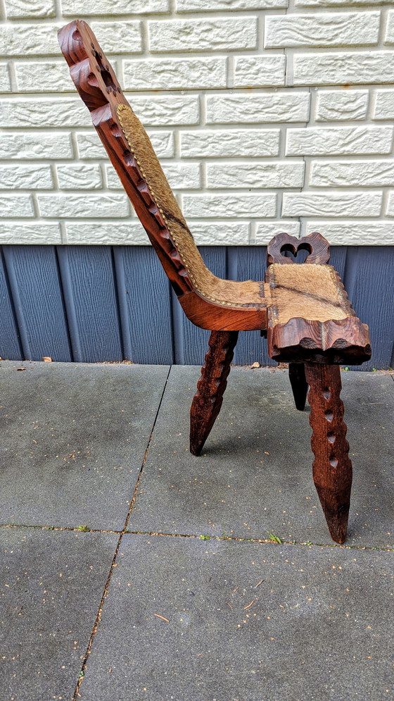 Image 1 of Vintage brutalist chair