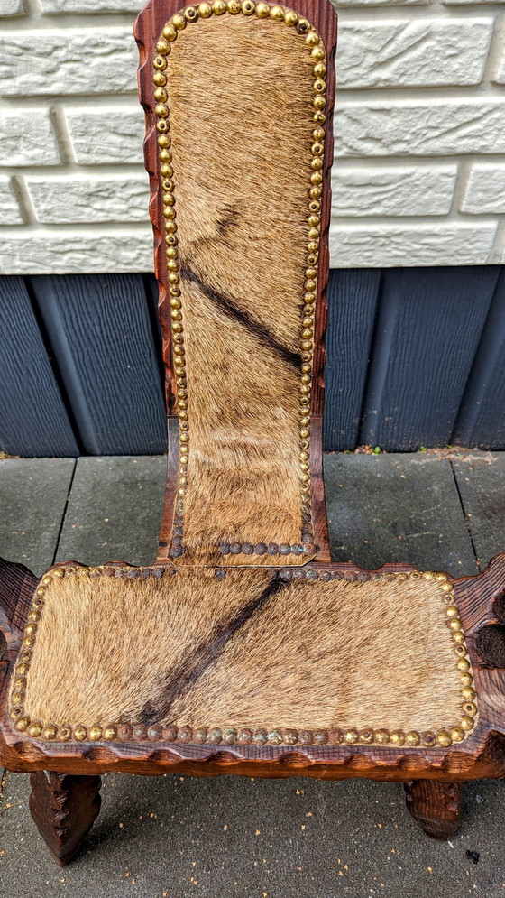 Image 1 of Vintage brutalist chair