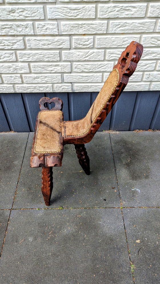 Image 1 of Vintage brutalist chair