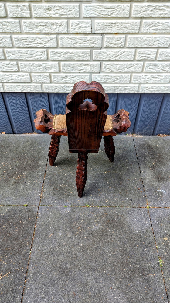 Image 1 of Vintage brutalist chair