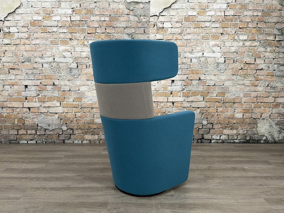 Image 1 of Bene Parcs Wing Chair blue - armchair