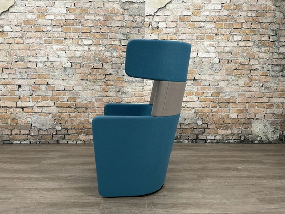 Image 1 of Bene Parcs Wing Chair blue - armchair