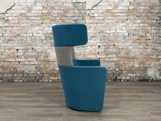 Image 1 of Bene Parcs Wing Chair blue - armchair