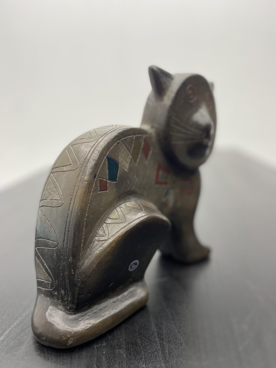 Image 1 of Manuel Felquerez cat sculpture