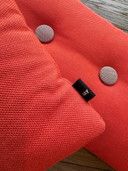 Coussins de foin orange