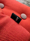 Coussins de foin orange