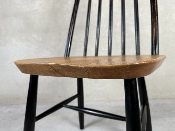 Image 1 of 3x vintage 'Highback' chairs